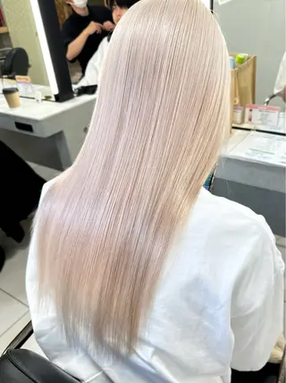 ロング 米澤 俊輔のヘアスタイル