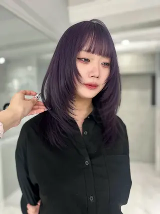 カラー ️🧬akari🧬 ハイトーン/レイヤーのヘアスタイル