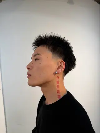 ショート 出口 己太朗のヘアスタイル