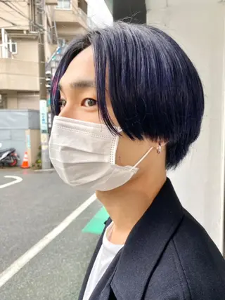 ショート 森貴裕/ニュアンス パーマ/オリーブのヘアスタイル