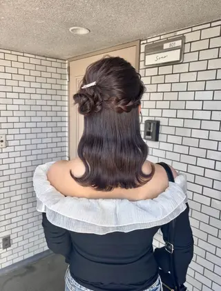 ヘアアレンジ 🌺ヘアメイク SYOKA🌺のヘアスタイル