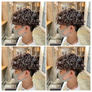 パーマ メンズ メンズパーマ特化 望月謙二郎のヘアスタイル