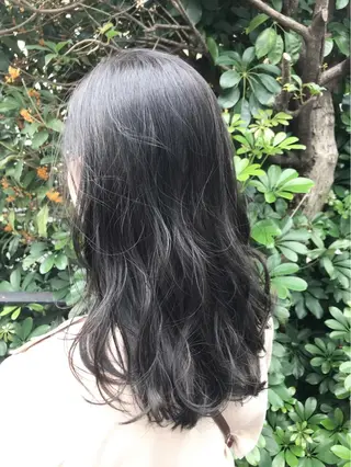 ロング カラー ご新規様限定 透明感カラーKANAのヘアスタイル