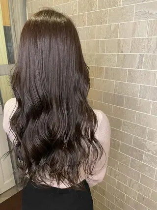ロング 齋藤 樹里のヘアスタイル