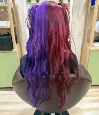 ロング カラー 🌺ハイトーン🌺 矢葺 なぎさ🌺🌺のヘアスタイル