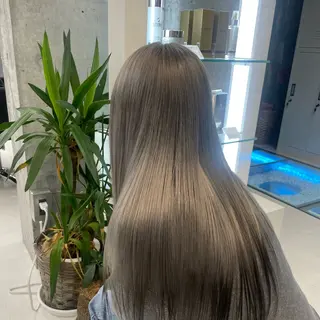 カラー 透明感カラꕀ꙳ 𝐤𝐢𝐤𝐤𝐚のヘアスタイル
