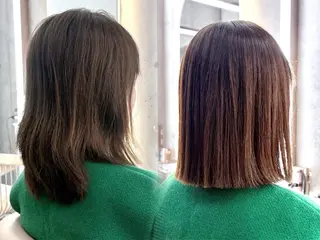 ミディアム 縮毛矯正/艶髪🦋 透明感　ゆうとのヘアスタイル