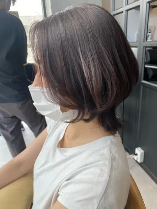 ミディアム カラー 似合う髪型見つけます AYAKAのヘアスタイル