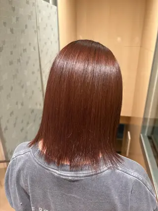 ミディアム 美髪矯正‎×髪質改善 任せて🤍Ko-taのヘアスタイル