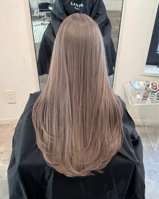 ロング カラー 堂本 陽のヘアスタイル