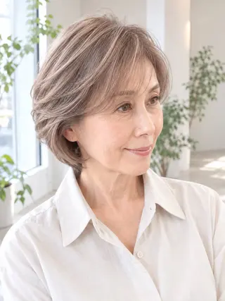 ショート アラサー女子向け♡ 井手麻梨栄のヘアスタイル