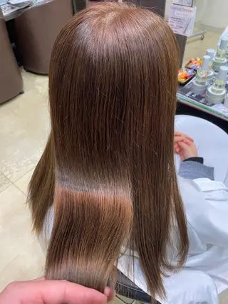 ロング 石沢 知康のヘアスタイル