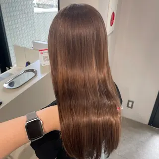 ロング カラー REINA ISHIDOのヘアスタイル