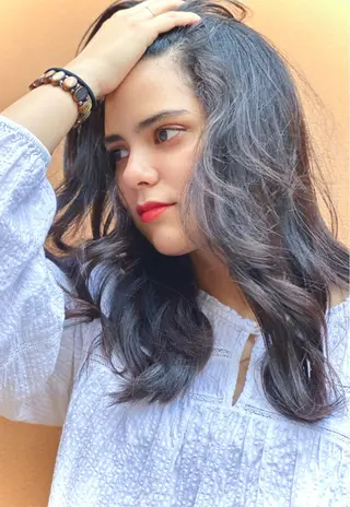 セミロング カラー テクニカルディレクタ ー葛西凌大のヘアスタイル