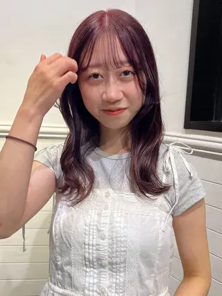 ロング カラー 無料カットモデル募集 ／ueno aiのヘアスタイル