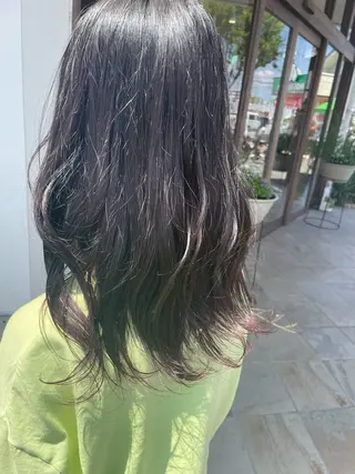 ロング カラー horie mayaのヘアスタイル