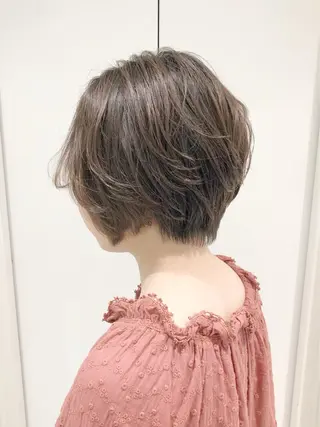 ショート カラー 増山 大起のヘアスタイル