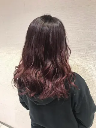 ロング カラー ヘアアレンジ 白髪ぼかしハイライト 茗荷谷駅徒歩2分のヘアスタイル