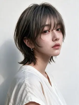 ミディアム MATSU DAのヘアスタイル