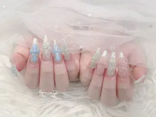 ネイル MoMoA Nail ネイル長さ出し専門店のネイルデザイン