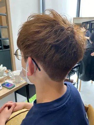 ショート カラー メンズ 似合う髪型見つけます AYAKAのヘアスタイル