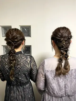 ヘアアレンジ b a b a 🫧のヘアスタイル