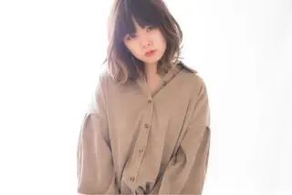 ミディアム 黒崎 伸治のヘアスタイル