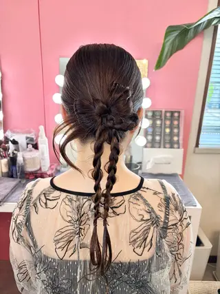 ロング 北本 美幸のヘアスタイル