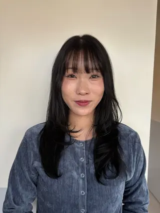セミロング 鈴木 美由華/透明感/岡崎のヘアスタイル