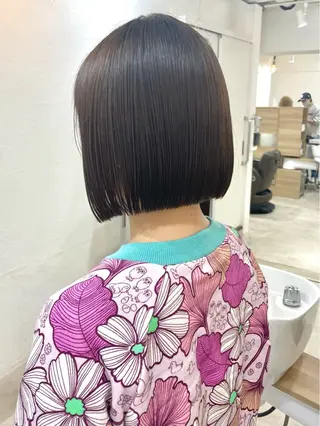 ショート 髪質改善 縮毛矯正/ レイヤー/銀座/本木のヘアスタイル