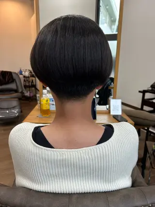 ショート Re-PEP 大城のヘアスタイル
