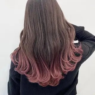 ロング カラー 宮嶋 蓮のヘアスタイル