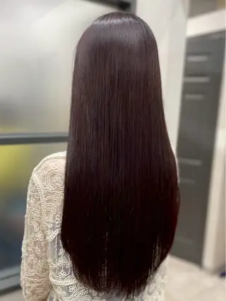 ロング カラー 山本 あゆみのヘアスタイル