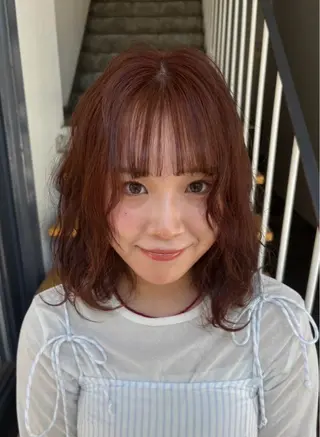ミディアム Haircraft 長岡琉菜のヘアスタイル