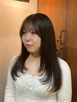 ロング カットモデル募集 mana🎀🤍のヘアスタイル