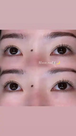 マツエク・マツパ Tetyna川越 mokaのマツエク・マツパデザイン