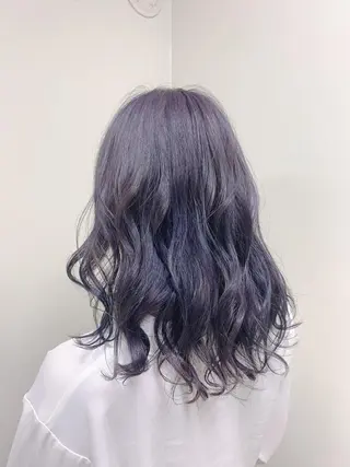 セミロング カラー ＡＩMEN 早稲田店のヘアスタイル