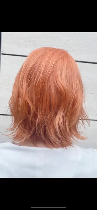 ミディアム ambleluxe 🌈透明感カラー中野のヘアスタイル