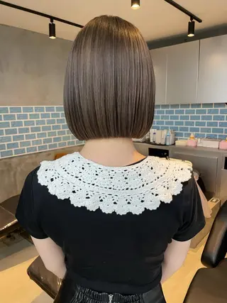 ショート カラー 👑ボブはお任せ ミヤノ👑のヘアスタイル