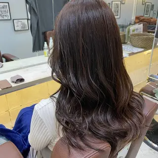 ロング カラー 村下 美尋のヘアスタイル