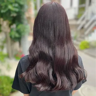 ロング カラー ブリーチなしカラー kana🐱のヘアスタイル