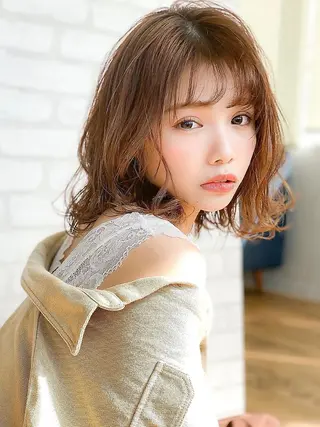 ミディアム NicoRE. 大人女子×髪質改善のヘアスタイル