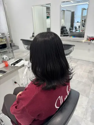 ミディアム カラー Parve  Mix 🫧梶川虹のヘアスタイル