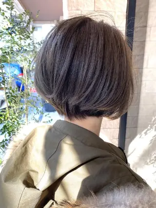 ショート カラー RIENS♡xrea 山本優舞のヘアスタイル