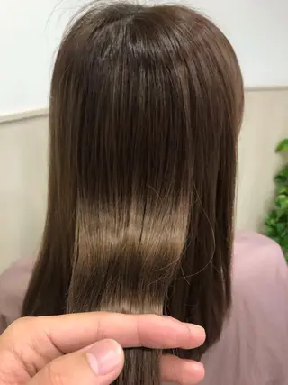 ロング 月100人以上 髪質改善施術|谷口のヘアスタイル