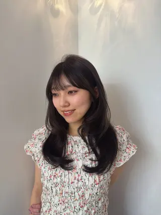 ロング 藤井佳音 /カットモデル募集のヘアスタイル