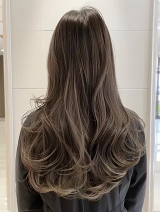 ロング 髪質改善/縮毛矯正 💐羽村勇樹のヘアスタイル