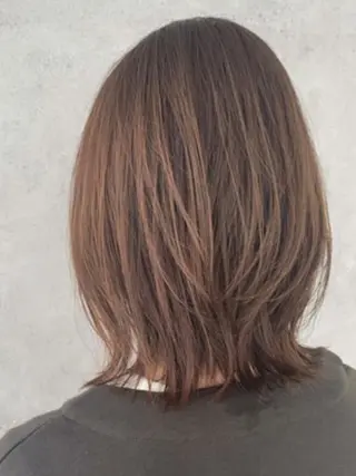 ミディアム さの ももか🍑のヘアスタイル