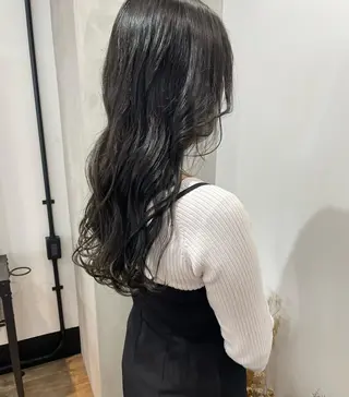ロング カラー ヘアアレンジ coco♡ 韓国hairのヘアスタイル