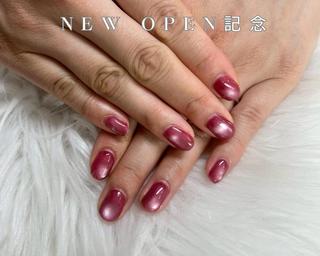 ネイル ✨️長さだし Iwabuchi🐾のネイルデザイン